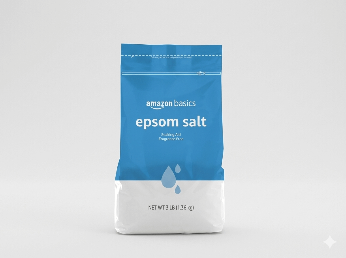 Recensione Amazon Basics Sale di Epsom: Punteggio Yuka Perfetto 100/100