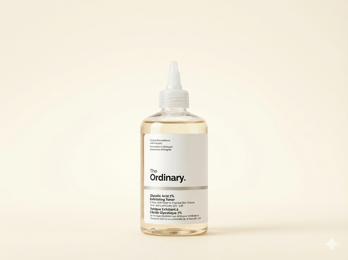 The Ordinary Glycolic Acid 7% Toning Solution Review: Chemical Exfoliant with 93/100 Yuka Score
